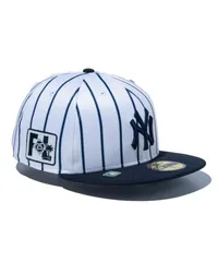 【ムラスポ公式】新品 NEW ERA ニューエラ キャップ 帽子 59FIFTY 2025 MLB Spring Training ニューヨーク・ヤンキース ピンストライプ ホワイト 14457452