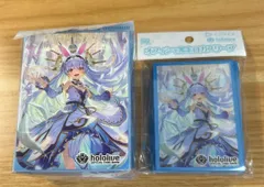 hololive カードゲーム 兎田ぺこら オフィシャルホロカスリーブ & オフィシャルホロカケース
