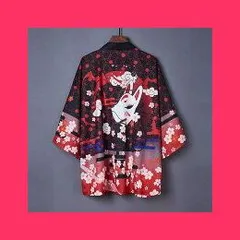 【❣お値下げ❣】大衆演劇・踊り着物・舞台衣装・男着物・着物・羽織・男羽織・半纏④ Amazon.co.jp: 陣羽織 （黒 (舞踊 時代劇 衣装 衣裳 着物 きもの