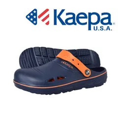 Kaepa サンダル 《ネイビー×オレンジ》新品 未使用 ケイパ 軽量 低反発 凸凹ソール クロッグ スリッポン サンダル【D3B】ファッション メンズ 25cm 26cm 27cm 28cmのサムネイル