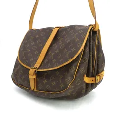 LOUIS VUITTON / ルイヴィトン ◆ソミュール35 ショルダーバッグ モノグラム M42254 【バッグ/バック/BAG/鞄/カバン】 ブランド【中古】 