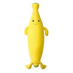 【 新品 未開封 】 MOGU ビーズクッション もぐっちバナナ イエロー 未使用 送料無料のサムネイル