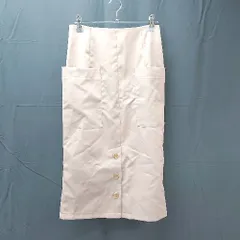 ◇ YECCA VECCA バックジップ ウエストゴム スリット 裏地 ひざ丈 タイト スカート サイズF ブラウン系 レディース E  【1304210023651】