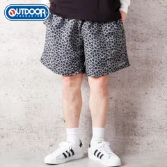 新品 アウトドア プロダクツ OUTDOOR PRODUCTS 水陸両用 キングサイズ ナイロン バギー ショートパンツ メンズ 大きいサイズ ハーフパンツ ボードショーツ 短パン 水着 スイムウェア 2L 3L 4L 5L レオパード 豹柄 081180