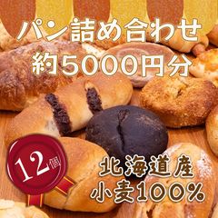 北海道産小麦100%使用 無添加でおいしい お得なロスパン詰め合わせ おまかせ バラエティセット 【訳あり】【６０サイズ １２個入り】