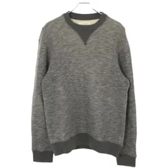 Maison Margiela14 メゾン マルジェラ 15AW エルボーパッチクルーネックスウェットトレーナー グレー系 44 S30GU0024のサムネイル