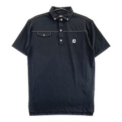 希少3XL✨FootJoy メンズゴルフウェア ポロシャツ ネイビー 速乾素材 