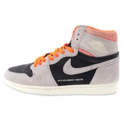 NIKE (ナイキ) AIR JORDAN 1 RETRO HIGH OG Hyper Crimson エアジョーダン1 ハイパークリムゾン ハイカットスニーカー グレー US10/28cm 555088-018