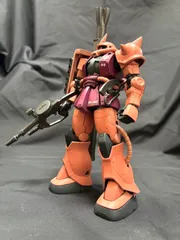 JJ様専用出品　ガンプラ　組立　塗装済み　HG 1/144 MS-06S シャア専用ザクⅡ 赤い彗星Ver.　バンダイ　プラモデル　模型　機動戦士ガンダム THE ORIGIN ジ・オリジン