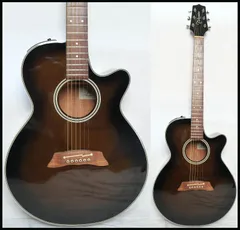 美品 Takamine PT-106(？)BK 型番不明 プリアンプ付きエレアコ 美品 Takamine PT-106(？)BK 型番不明 プリアンプ付きエレアコ