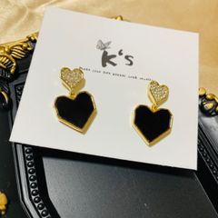 【K‘s store 2021】ピアス　925  ハート　ジルコニア　No.53
