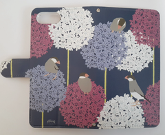 TORINOS 全機種対応　手帳型スマホケース（対応ケースカメラホール付）桜文鳥