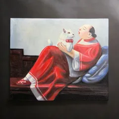値下げ❗️ベゴニア　大前博士　油絵 値下げ❗️ベゴニア 大前博士 油絵