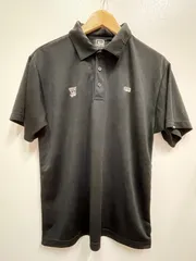 【倉吉店】reversal  リバーサル  GO2SLEEP CLUB  半袖Tポロシャツ  ブラック  Mサイズ【106-1133】