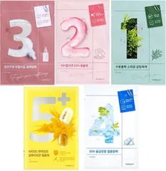 韓国コスメ　numbuzin【ナンバーズイン】シートマスク　5種セット(全5枚)