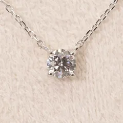 ヴァンドーム青山 キャトル ダイヤ 0.186ct ネックレス/24-5775S