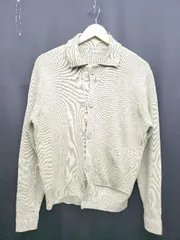 ◇ ZARA ザラ 長袖 ニット カーディガン サイズEUR S-M USA S-M MEX 38-40 ベージュ メンズ P  【1406240010035】