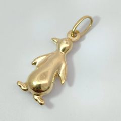 18金 K18 男女兼用 ウノアエレ ペンギン ネックレストップ 1.47ｇ C314