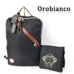 ★美品★オロビアンコ リュック・バックパック Orobianco／オロビアンコ ピオニエーレ リュックサック A4 92936(01