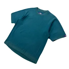 THE NORTH FACE Tシャツ メンズ M ブルーグリーン 【 パープルレーベル 】 ノースフェイス ●AL303