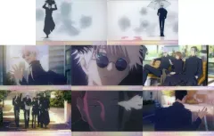 【中古】アクリルスタンド・アクリルパネル 全8種セット 「呪術廻戦 懐玉・玉折 トレーディングアクリルブロック 場面写(ED)」