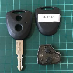 ダイハツ 純正キーレス 黒２ボタン ミラ等