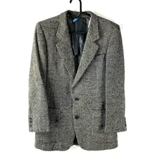 ランバン LANVIN PARIS ジャケット ヴィンテージ 肩パット 白黒 H48-25サイズ 868810のサムネイル