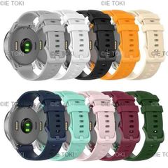Garmin Vivoactive 5  4 3 2 plus huawei gt4 gt3 gt2 18mm  20mm  22mm用シリコンストラップ