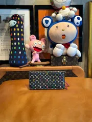 LOUIS VUITTON 長財布 ポルトフォイユ アンソリット モノグラム マルチカラー ファスナー付き小銭入れ M93754 　【LVU2025010766】