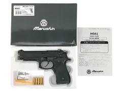 マルシン社　ベレッタ92FS マルシン ベレッタ M92F エアータイプ ビンテージ エアガン レビュー
