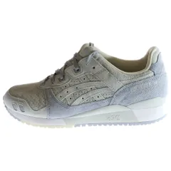 美品アシックス　ゲルライト3　グレー　ライフスタイルスニーカー　サイズ25cm asics GEL-LYTE III RE GCGR/PMGR（アシックス ゲルライトスリー