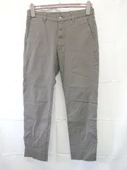 ◇ Θ THE SHOP TK ザ ショップ ティーケー ストレッチ パンツ サイズS チャコールグレー系 メンズ E  【1506110014993】