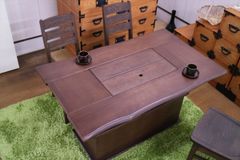 Z7041 定価216,000円 囲炉裏テーブル 座卓 兼用 展示未使用品