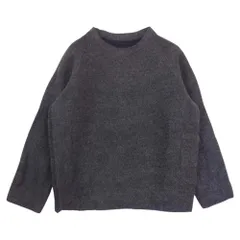 SUNSEA サンシー 14AW SNS-14A23 ネックウォーマー付き リバーシブル ニット グレー系 2【中古】のサムネイル