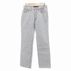 ゲス GUESS JEANS チェック パンツ USA製 千鳥格子 29 ライトブルー /JS ■GY99のサムネイル