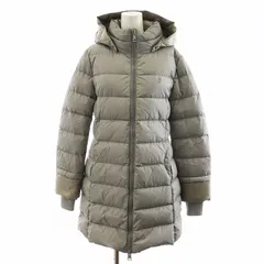 ヘルノ HERNO ダウンコート ロング丈 フード アウター 14A グレー PI0113G /AN34