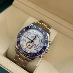 ROLEX(ロレックス) ヨット マスター 2 コンビ 116681 青い針 ー
