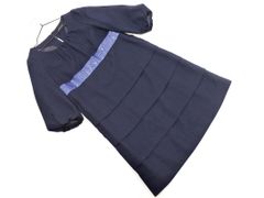green label relaxing グリーンレーベルリラクシング ユナイテッドアローズ バルーンスリーブ ワンピース 濃紺 ■◇ レディース