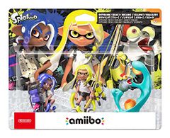 amiibo トリプルセット インクリング イエロー/オクトリング ブルー/コジャケ スプラトゥーンシリーズ video game