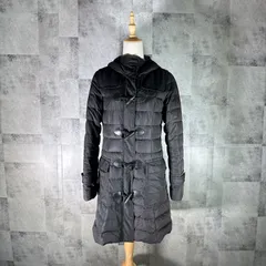 フィラゴルフ FILA golf ダウンジャケット 【L】 ブラック 黒 長袖 フェザー カジュアル スポーティー 防寒 シンプル 秋 冬