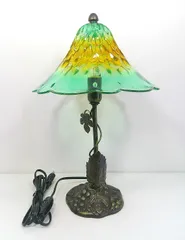 ◎ HOYA ホーヤ クリスタルライト ブロンズランプ ピンク×オレンジ HOYA クリスタル ライトの通販 by まえちゃん's shop｜ラクマ