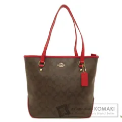 COACH コーチ F34603 シグネチャー トートバッグ PVC レディース
