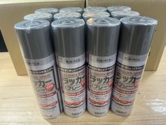 特価品　サンデーペイント　ラッカースプレー　380ｍｌ　グレー　12本　日本製