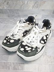 ◇ UGG アグ CA805 Dalmatian CA805 Dalmatian スニーカー シューズ サイズ24.5㎝ ブラック ホワイト レディース P 