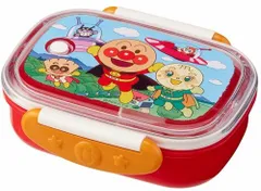 【送料込み♪】レック アンパンマン 日本製 抗菌ロック式おべんとう箱 280ml(レッド)(配送区分A)
