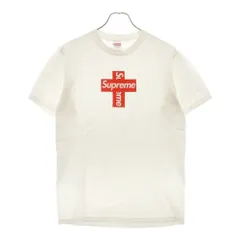 SUPREME (シュプリーム) 20AW Cross Box Logo Tee クロスボックスロゴプリント 半袖 Tシャツ カットソー ホワイト