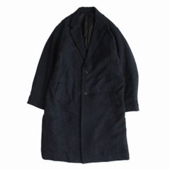 KAPOK KNOT カポックノット ヘリンボーン柄 チェスターコートネイビー KAPOK DOWN CHESTER COAT 20U1CL04 サイズLL メンズ 【中古】
