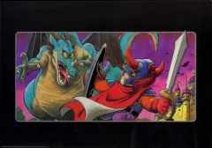 【中古】マグカップ・湯のみ ドラゴンクエストI パッケージイラスト プラスチック製ランチョンマット 「ドラゴンクエスト 誕生35周年記念 ふくびき所スペシャル ～思い出いっぱい!ゆめいっぱい!!編～」 H賞