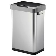 メーカー正規品 新品 EKO ホライゾンセンサービン ゴミ箱 シルバー EK9262MT-45L 45L