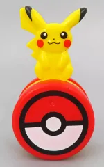 【中古】ハッピーセット ピカチュウのモンスターボールゆらゆらローラー 「ポケモン 第2弾」 ハッピーセット
